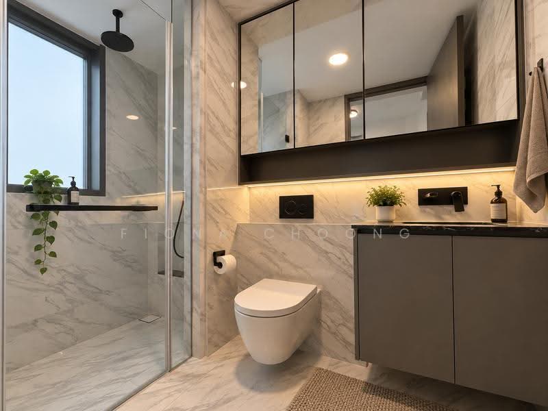 The Landmark, 173 Chin Swee Road, Alexandra / Commonwealth, 2 Bedrooms, 753 sqft, Condominium For Sale, by Fiona Choong, 500266123 - Bathroom - PropertyGuru.com.sg