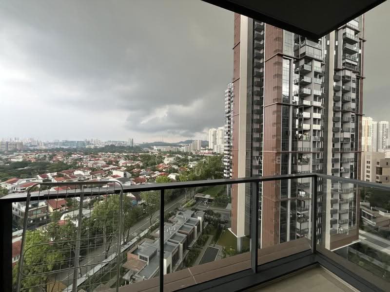 Parc Clematis, 8F Jalan Lempeng, Buona Vista / West Coast / Clementi New Town, 2 Bedrooms, 710 sqft, Condominium For Sale, by Hugo (Ping Wei) Xu, 500266148 - Balcony - PropertyGuru.com.sg
