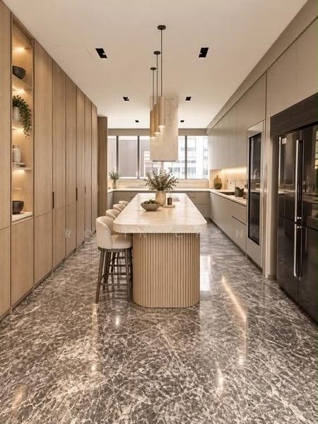 Leedon Residence, 20 Leedon Heights, Tanglin / Holland / Bukit Timah, 5 Bedrooms, 4,704 sqft, Condominium For Sale, by Robin Chan, 500266223 - Kitchen - PropertyGuru.com.sg