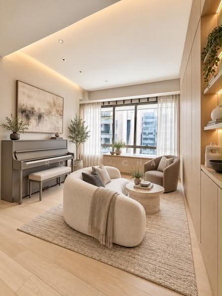 Leedon Residence, 20 Leedon Heights, Tanglin / Holland / Bukit Timah, 5 Bedrooms, 4,704 sqft, Condominium For Sale, by Robin Chan, 500266223 - Living Room - PropertyGuru.com.sg