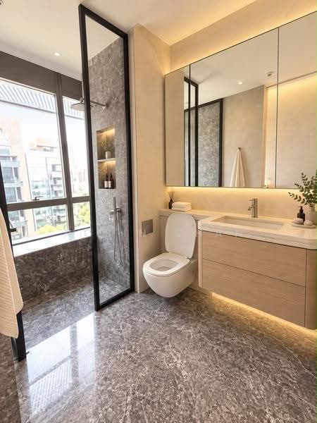 Leedon Residence, 20 Leedon Heights, Tanglin / Holland / Bukit Timah, 5 Bedrooms, 4,704 sqft, Condominium For Sale, by Robin Chan, 500266223 - Bathroom - PropertyGuru.com.sg