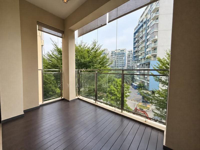 Miltonia Residences, 548 Miltonia Close, Sembawang / Yishun, 2 Bedrooms, 840 sqft, Condominium For Sale, by Ryan Mock, 500266228 - Master Room Balcony - PropertyGuru.com.sg