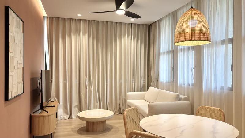 26 Evans Road, 26 Evans Road, Tanglin / Holland / Bukit Timah, 1 Bedroom, 452 sqft, Apartment For Rent, by Chan Hwee Tze, 500266254 - Living Room - PropertyGuru.com.sg