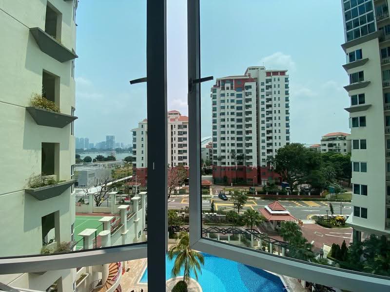 Tanjong Ria Condominium, 121 Tanjong Rhu Road, East Coast / Marine Parade, 3 Bedrooms, 1,399 sqft, Condominium For Sale, by Melissa Tan, 500266256 - View from common room - PropertyGuru.com.sg