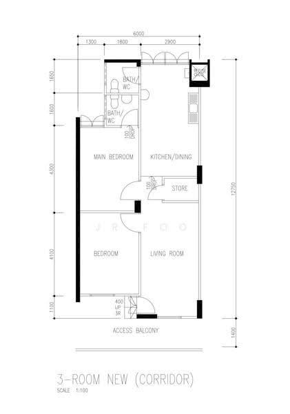309 Shunfu Road, 309 Shunfu Road, Ang Mo Kio / Bishan / Thomson, 2 Bedrooms, 721 sqft, HDB Flat For Sale, by JR Foo, 500266268 - PropertyGuru.com.sg