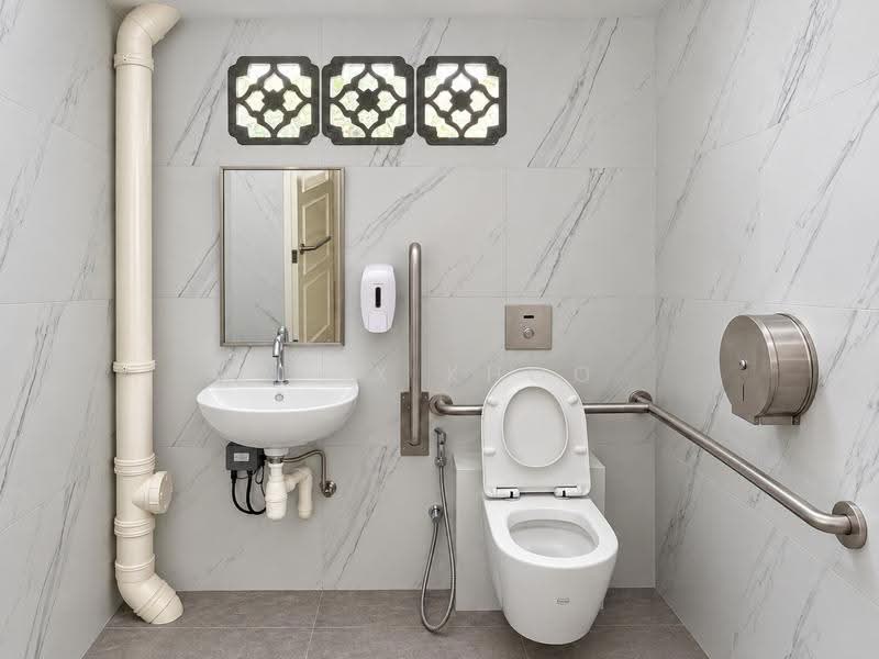 Rowell Road, Rowell Road, Jalan Besar, Farrer Park / Serangoon Rd, 900 sqft, Other Retail For Rent, by Alex Khoo, 500266275 - Bathroom - CommercialGuru.com.sg