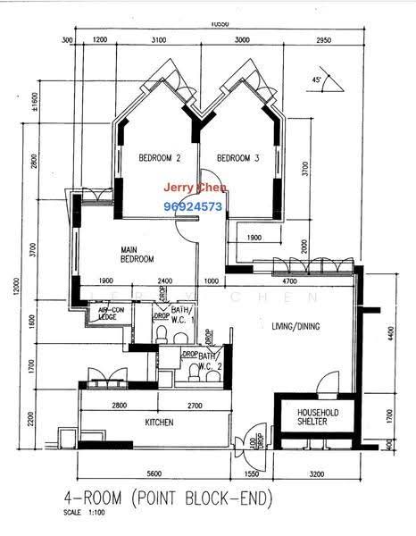 395 Bukit Batok West Avenue 5, 395 Bukit Batok West Avenue 5, Dairy Farm / Bukit Panjang / Choa Chu Kang, 3 Bedrooms, 990 sqft, HDB Flat For Sale, by Jerry Chen, 500266285 - PropertyGuru.com.sg