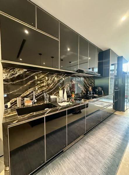 Newly built Serangoon Gardens 6 beds 6 baths, Hougang / Punggol / Sengkang, 6 Bedrooms, 5,800 sqft, Terraced House For Rent, by Linda Foo 符雪梅, 500266313 - Dry Kitchen - PropertyGuru.com.sg