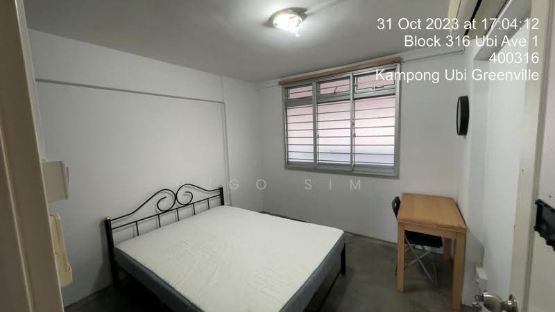 316 Ubi Avenue 1, 316 Ubi Avenue 1, Eunos / Geylang / Paya Lebar, 3 Bedrooms, 904 sqft, HDB Flat For Sale, by Hugo Sim, 500266328 - Bedroom - PropertyGuru.com.sg