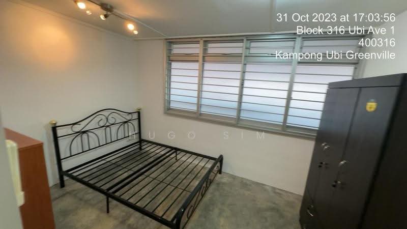 316 Ubi Avenue 1, 316 Ubi Avenue 1, Eunos / Geylang / Paya Lebar, 3 Bedrooms, 904 sqft, HDB Flat For Sale, by Hugo Sim, 500266328 - Bedroom - PropertyGuru.com.sg