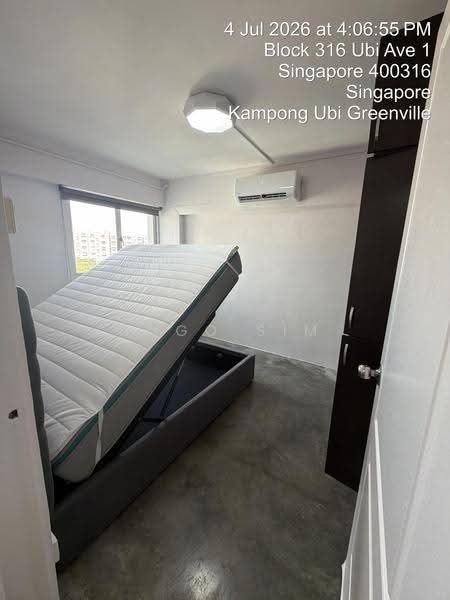 316 Ubi Avenue 1, 316 Ubi Avenue 1, Eunos / Geylang / Paya Lebar, 3 Bedrooms, 904 sqft, HDB Flat For Sale, by Hugo Sim, 500266328 - Bedroom - PropertyGuru.com.sg