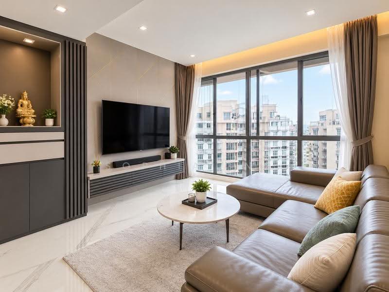The Florida, 78 Hougang Avenue 7, Hougang / Punggol / Sengkang, 4 Bedrooms, 1,991 sqft, Condominium For Sale, by Sophia Ong, 500266336 - Living Room - PropertyGuru.com.sg
