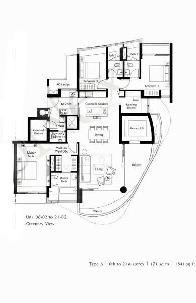 Ferrell Residences, 327 Bukit Timah Road, Tanglin / Holland / Bukit Timah, 3 Bedrooms, 1,841 sqft, Condominium For Sale, by Ho Suzanne, 500266337 - PropertyGuru.com.sg