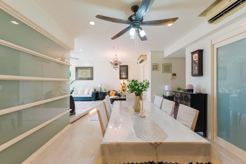 Edelweiss Park Condo, 96 Flora Road, Changi Airport / Changi Village, 3 Bedrooms, 1,335 sqft, Condominium For Sale, by Stella Zhang, 500266357 - Dining Room - PropertyGuru.com.sg