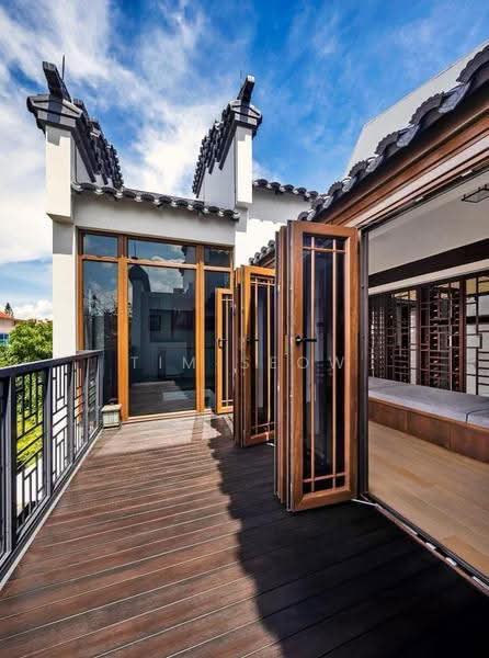 Kyoto traditional Design Corner Terrace, Ernani Street/ Fidelio street/ Opera Estate, East Coast / Marine Parade, 2 Bedrooms, 5,500 sqft, Corner Terrace For Sale, by Tim Seow, 500266368 - Balcony - PropertyGuru.com.sg