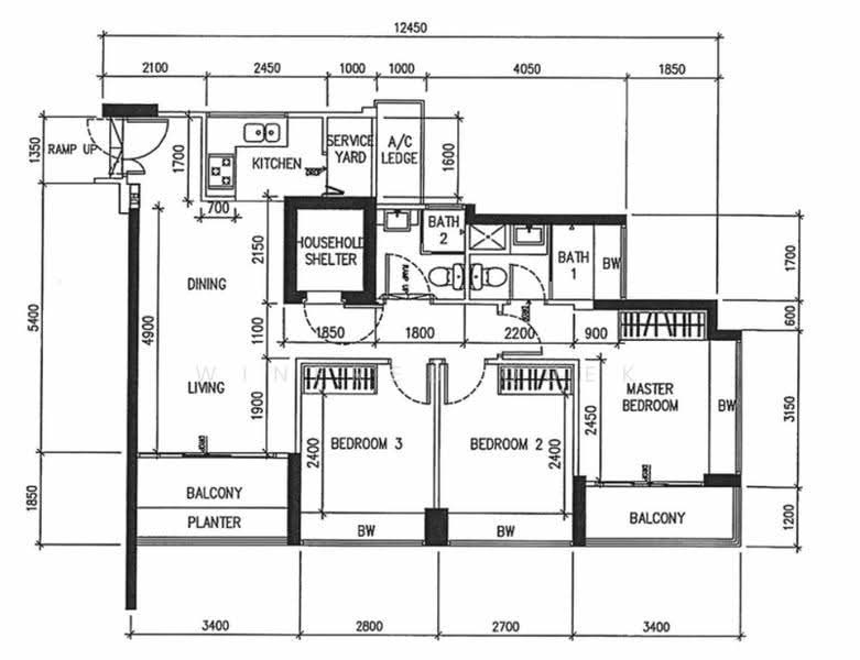 588D Ang Mo Kio Street 52, 588D Ang Mo Kio Street 52, Ang Mo Kio / Bishan / Thomson, 3 Bedrooms, 980 sqft, HDB Flat For Sale, by Winfred Quek, 500266390 - PropertyGuru.com.sg