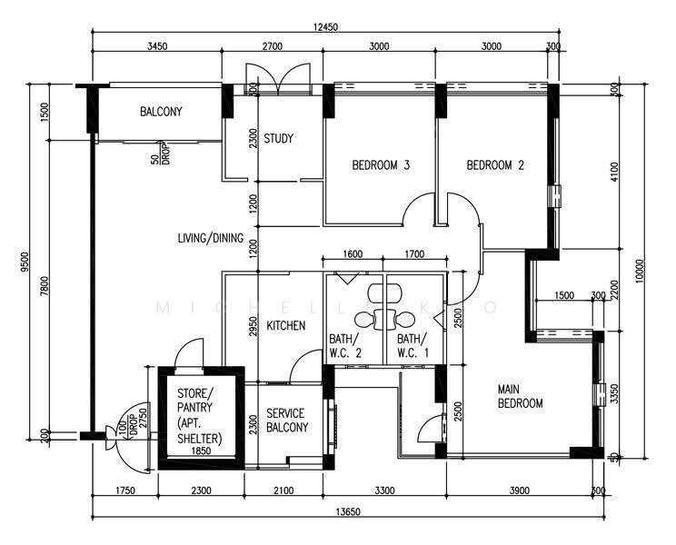 484D Choa Chu Kang Avenue 5, 484D Choa Chu Kang Avenue 5, Dairy Farm / Bukit Panjang / Choa Chu Kang, 4 Bedrooms, 1,238 sqft, HDB Flat For Sale, by Michelle Koo, 500266392 - PropertyGuru.com.sg
