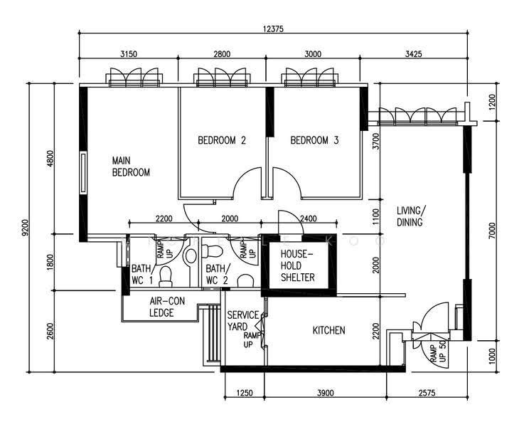 460 Segar Road, 460 Segar Road, Dairy Farm / Bukit Panjang / Choa Chu Kang, 3 Bedrooms, 1,001 sqft, HDB Flat For Sale, by Michelle Koo, 500266393 - PropertyGuru.com.sg