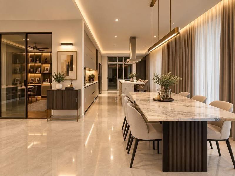 Frankel Semid with wide frontage, Jedburgh Garden/Bowmont Garden/ Etterick Terrace, East Coast / Marine Parade, 5 Bedrooms, 3,000 sqft, Semi-Detached House For Sale, by Tim Seow, 500266423 - AI picture - PropertyGuru.com.sg