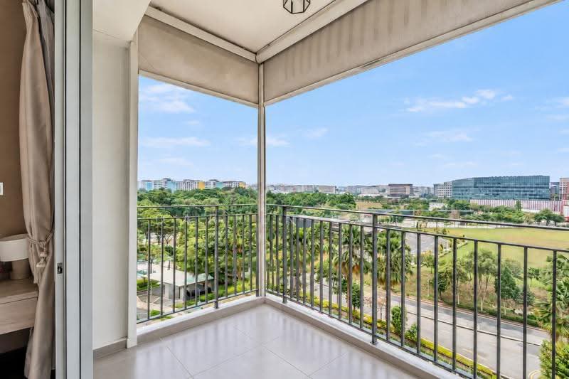 CityLife @ Tampines, 67 Tampines Central 7, Pasir Ris / Tampines, 3 Bedrooms, 1,195 sqft, Condominium For Sale, by Darren Yeo, 500266525 - Master Balcony - PropertyGuru.com.sg