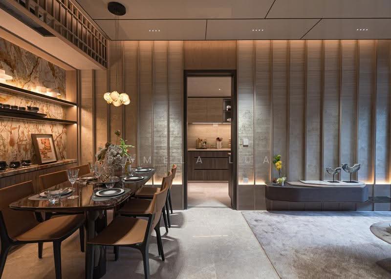 MEYER BLUE, 83 Meyer Road, East Coast / Marine Parade, 3 Bedrooms, 1,141 sqft, Condominium For Sale, by Pamela Lua, 500266528 - Dining Room - PropertyGuru.com.sg