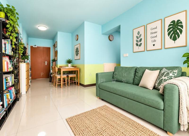414A Fernvale Link, 414A Fernvale Link, Seletar / Yio Chu Kang, 2 Bedrooms, 732 sqft, HDB Flat For Sale, by Pius Yap Chih Hong 叶智弘, 500266537 - Living Room - PropertyGuru.com.sg