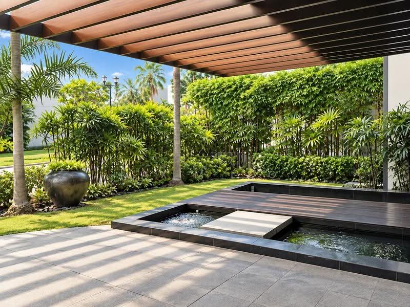 Bungalow @ Sentosa / Ocean Drive, Ocean Drive, Harbourfront / Telok Blangah, 5 Bedrooms, 11,200 sqft, Bungalow House For Sale, by Maxim Loo, 500266564 - Garden - PropertyGuru.com.sg