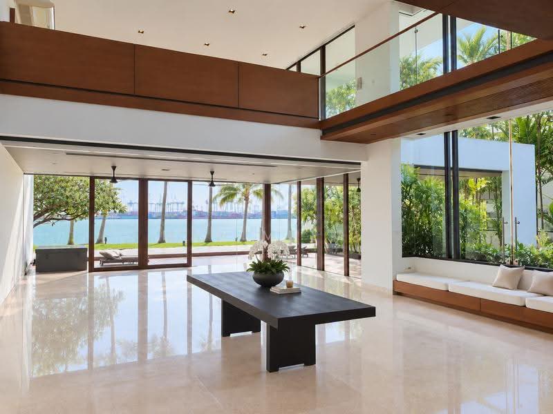 Bungalow @ Sentosa / Ocean Drive, Ocean Drive, Harbourfront / Telok Blangah, 5 Bedrooms, 11,200 sqft, Bungalow House For Sale, by Maxim Loo, 500266564 - Living Room - PropertyGuru.com.sg
