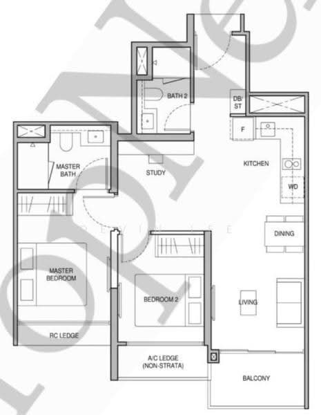 Norwood Grand, 6 Champions Way, Admiralty / Woodlands, 2 Bedrooms, 710 sqft, Apartment For Rent, by Devin Lee, 500266587 - PropertyGuru.com.sg