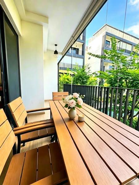 Village @ Pasir Panjang, 463 Pasir Panjang Road, Buona Vista / West Coast / Clementi New Town, 3 Bedrooms, 1,012 sqft, Condominium For Sale, by Leslie Tay, 500266630 - Balcony - PropertyGuru.com.sg