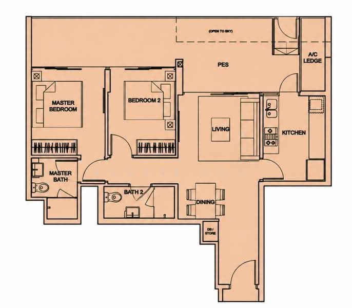 Sea Esta, 20 Pasir Ris Link, Pasir Ris / Tampines, 2 Bedrooms, 1,001 sqft, Condominium For Sale, by Eugene Koo, 500266633 - PropertyGuru.com.sg
