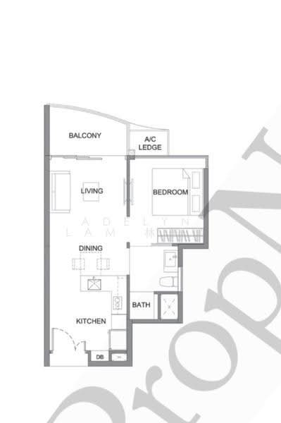 Kingsford Hillview Peak, 105 Hillview Rise, Dairy Farm / Bukit Panjang / Choa Chu Kang, 1 Bedroom, 517 sqft, Condominium For Sale, by Adelyn Lam 林美仪, 500266653 - PropertyGuru.com.sg