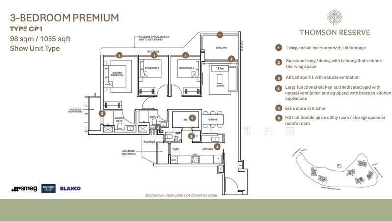 Thomson Reserve, Bright Hill Drive, Ang Mo Kio / Bishan / Thomson, 2 Bedrooms, 581 sqft, Condominium For Sale, by Sean Kok 郭兆南, 500266715 - PropertyGuru.com.sg