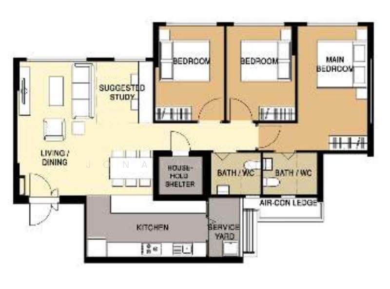 109B Canberra Walk, 109B Canberra Walk, Sembawang / Yishun, 3 Bedrooms, 1,227 sqft, HDB Flat For Sale, by Jonathan Koh, 500266734 - PropertyGuru.com.sg