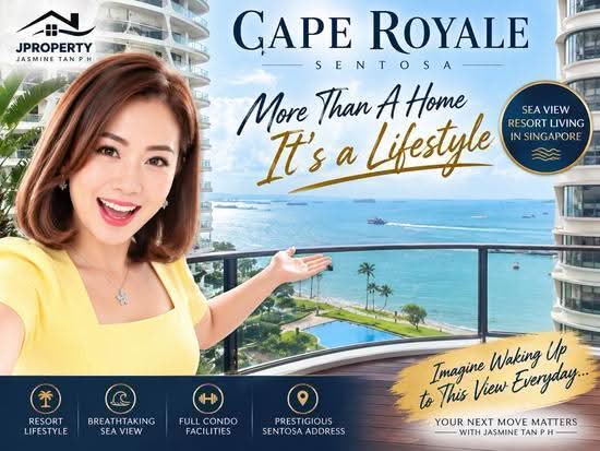 Cape Royale, 25 Cove Way, Harbourfront / Telok Blangah, 3 Bedrooms, 1,772 sqft, Condominium For Sale, by Jasmine Tan P H, 500266752 - PropertyGuru.com.sg