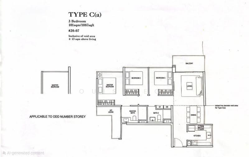 RiverTrees Residences, 21 Fernvale Close, Seletar / Yio Chu Kang, 3 Bedrooms, 1,087 sqft, Condominium For Sale, by Louis Yeoh, 500266779 - PropertyGuru.com.sg