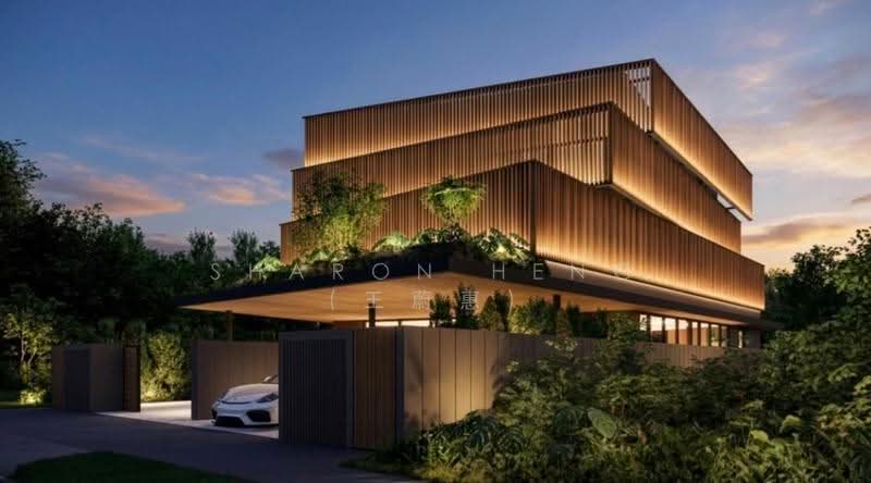 Stunning Architectural Design! Stacked Form SemiD at Gilstead Rd, Newton / Novena, 5 Bedrooms, 7,276 sqft, Semi-Detached House For Sale, by Sharon Heng (王蔚惠), 500266796 - Exterior - PropertyGuru.com.sg