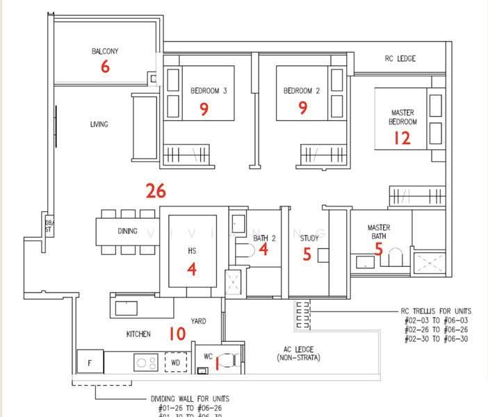 Amberwood at Holland, Tanglin / Holland / Bukit Timah, 3 Bedrooms, 958 sqft, Condominium For Sale, by Vivian Ng, 500266834 - PropertyGuru.com.sg