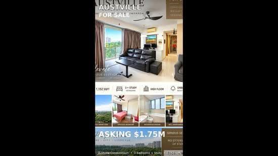 Austville Residences, 23 Sengkang East Avenue, Hougang / Punggol / Sengkang, 4 Bedrooms, 1,152 sqft, Condominium For Sale, by Alan Neo, 500266937 - PropertyGuru.com.sg