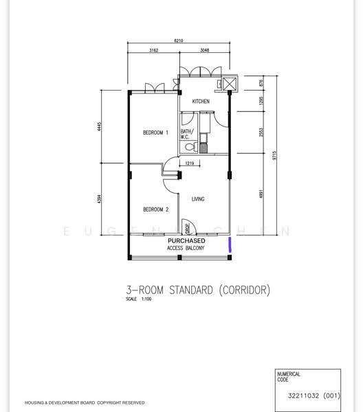 16 Taman Ho Swee, 16 Taman Ho Swee, Alexandra / Commonwealth, 2 Bedrooms, 710 sqft, HDB Flat For Sale, by Eugene Chen, 500266942 - PropertyGuru.com.sg