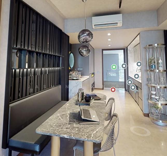 CanningHill Piers, 177 River Valley Road, City Hall / Clarke Quay, 2 Bedrooms, 732 sqft, Condominium For Sale, by Jasmine Tan P H, 500266947 - Dining Room - PropertyGuru.com.sg