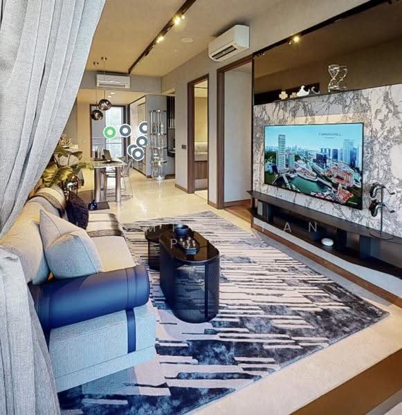 CanningHill Piers, 177 River Valley Road, City Hall / Clarke Quay, 2 Bedrooms, 732 sqft, Condominium For Sale, by Jasmine Tan P H, 500266947 - Living Room - PropertyGuru.com.sg