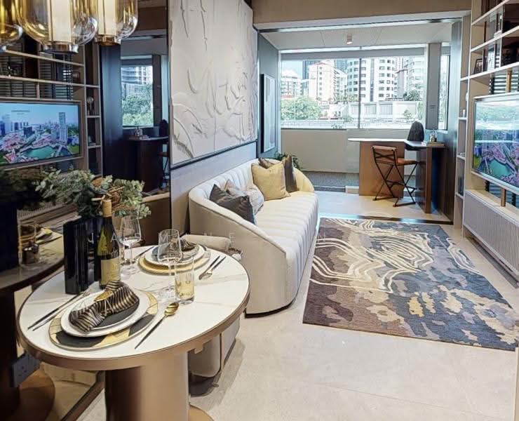 CanningHill Piers, 177 River Valley Road, City Hall / Clarke Quay, 1 Bedroom, 409 sqft, Condominium For Sale, by Jasmine Tan P H, 500266949 - Living Room - PropertyGuru.com.sg