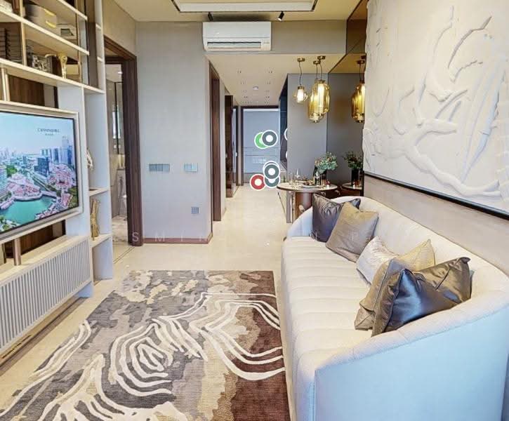 CanningHill Piers, 177 River Valley Road, City Hall / Clarke Quay, 1 Bedroom, 409 sqft, Condominium For Sale, by Jasmine Tan P H, 500266949 - Living Room - PropertyGuru.com.sg