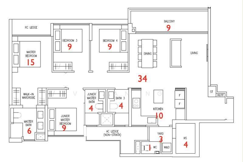 Amberwood at Holland, Tanglin / Holland / Bukit Timah, 4 Bedrooms, 1,076 sqft, Condominium For Sale, by Vivian Ng, 500266954 - PropertyGuru.com.sg