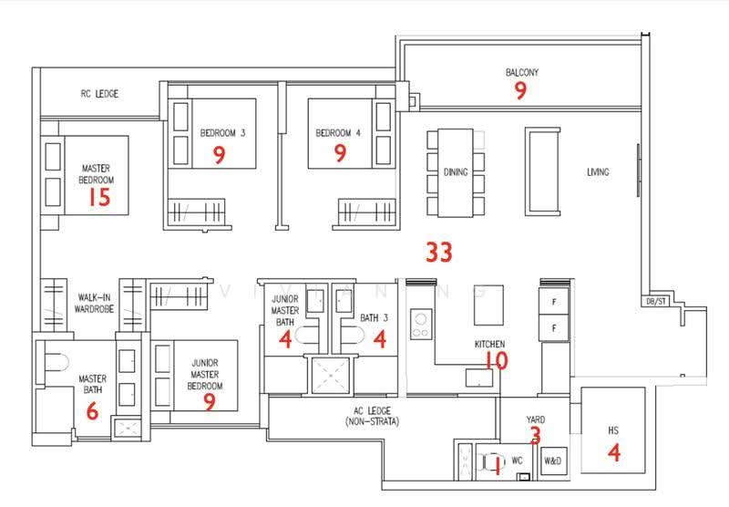 Amberwood at Holland, Tanglin / Holland / Bukit Timah, 4 Bedrooms, 1,076 sqft, Condominium For Sale, by Vivian Ng, 500266954 - PropertyGuru.com.sg