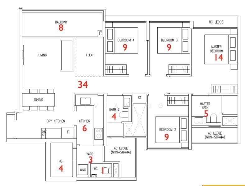 Amberwood at Holland, Tanglin / Holland / Bukit Timah, 4 Bedrooms, 1,076 sqft, Condominium For Sale, by Vivian Ng, 500266954 - PropertyGuru.com.sg