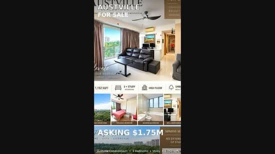 Austville Residences, 23 Sengkang East Avenue, Hougang / Punggol / Sengkang, 3 Bedrooms, 1,152 sqft, Executive Condominium For Sale, by Goh Geok Lim Sharon, 500267013 - PropertyGuru.com.sg