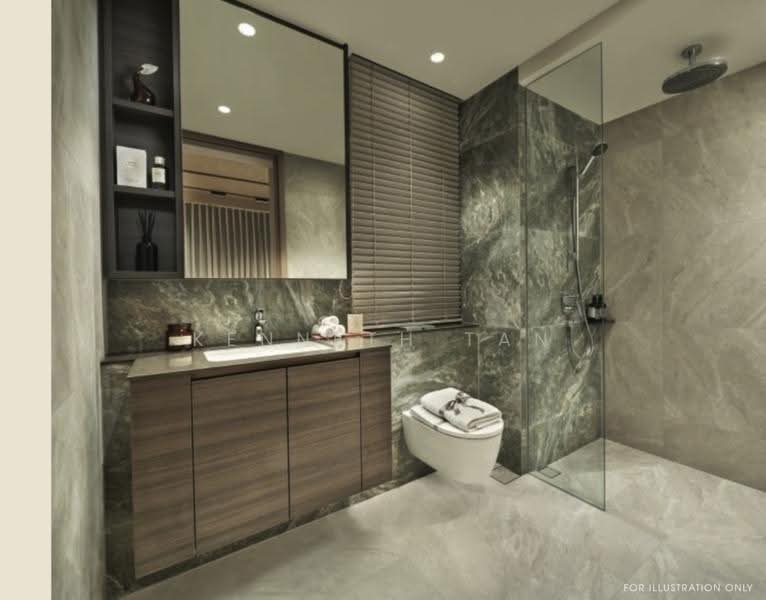 Lucerne Grand, Lakeside Drive, Boon Lay / Jurong / Tuas, 2 Bedrooms, 624 sqft, Condominium For Sale, by Kenneth Tan, 500267049 - Bathroom - PropertyGuru.com.sg