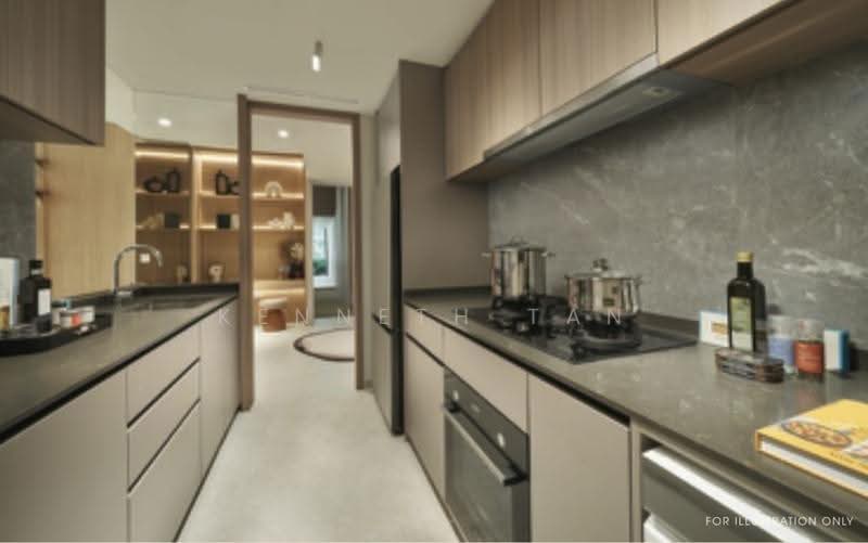 Lucerne Grand, Lakeside Drive, Boon Lay / Jurong / Tuas, 2 Bedrooms, 624 sqft, Condominium For Sale, by Kenneth Tan, 500267049 - Kitchen - PropertyGuru.com.sg